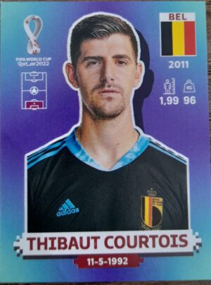 figurinha copa do mundo 2022 Belgica nº3