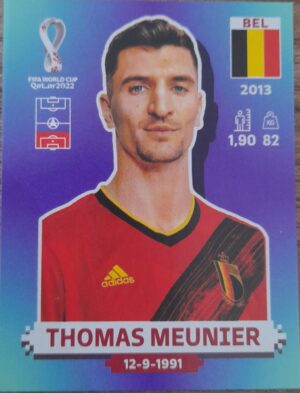 figurinha copa do mundo 2022 Bélgica nº8