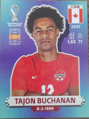 figurinha copa do mundo 2022 Canadá nº12