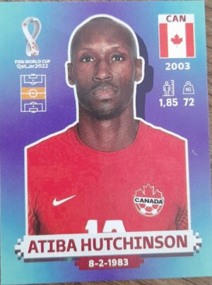 figurinha copa do mundo 2022 Canadá nº15