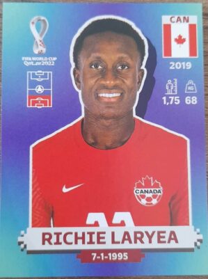 figurinha copa do mundo 2022 Canadá nº9