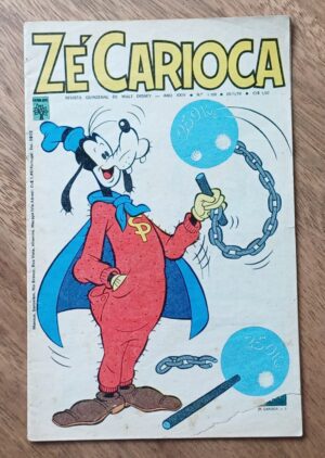 Ft21. Gibi Zé carioca 1159. Ed Abril 1974 01. Turistas em férias.