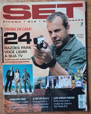 L27g. Revista Set 225 2006 mar. Lost Era do gelo Harrison Ford.