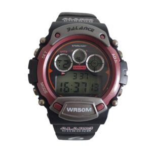 Relógio Digital Balance Watch Mod BLW1238 Unisex a Prova D`água