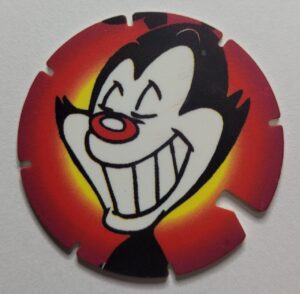 Tazo Nº 90 Elma Chips 1997 - Arma e Voa - Animaniacs - Yakko - 3 Pontos