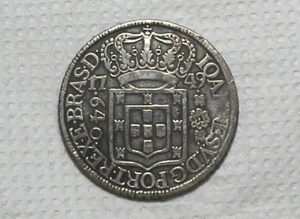 640 Réis - 1749-R / Variante 1a / Mbc / box100m