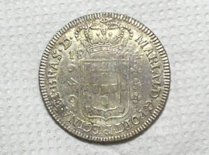 640 Réis - 1804-B / Zodíaco Concavo / Variante 1a / Escassa / Mbc / box100m