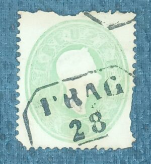 AUSTRIA - MONARQUIA - selo stamp scott #13 - 3Kr - 1860-61, 14