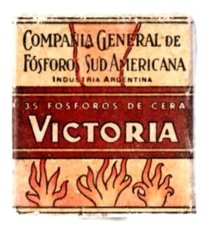 Caixa De Fosforos - Victoria - Industria Argentina - Filuminismo