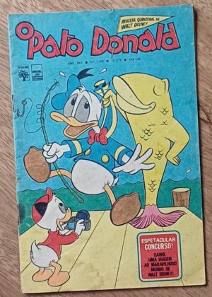 Fr21. Gibi Pato Donald 1070 Ed Abril 1972 05. Feras em férias.