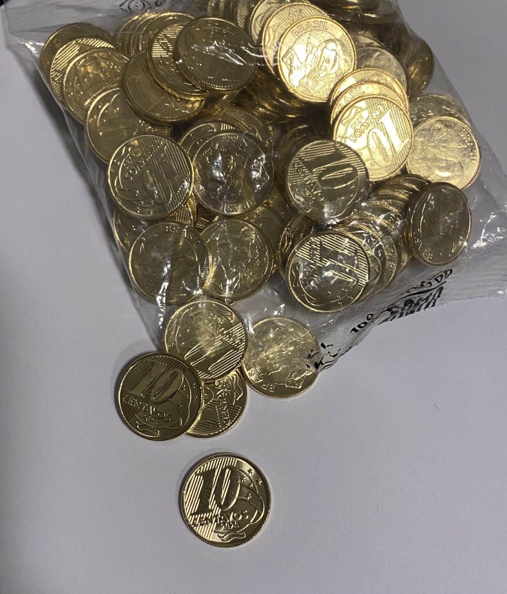 | Casa do Colecionador Lançamento moeda 10 centavo 2025 Flor de cunho