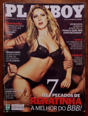Playboy Nº 444 (Maio/2012) Renata Dávilla - Renatinha do Big Brother Brasil 12 (Revista com Pôster)