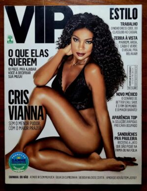 Revista VIP Nº 371 (Fevereiro/2016) Cris Vianna na Capa – Edição de Assinante
