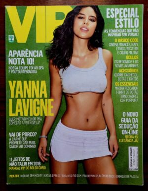 Revista VIP Nº 372 (Março/2016) Yanna Lavigne na Capa – Edição de Assinante