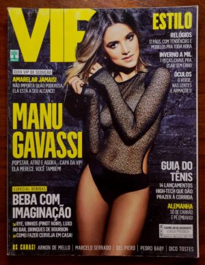 Revista VIP Nº 374 (Maio/2016) Manu Gavassi na Capa | Edição Rara Para Colecionadores
