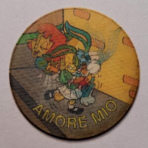 Tazo Nº 148 Elma Chips 1997 - Magic Tazo Tiny Toon - Bem Feito - Plucky Duck Cientista - 5 Pontos