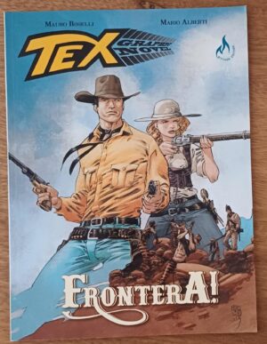 28q. Gibi Tex Graphic novel Mythos # 2 (2016) Frontera.