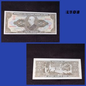 5 Cruzeiros 1954 C067 2ª Estampa L108