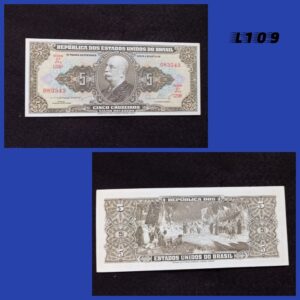 5 Cruzeiros 1954 C067 2ª Estampa L109