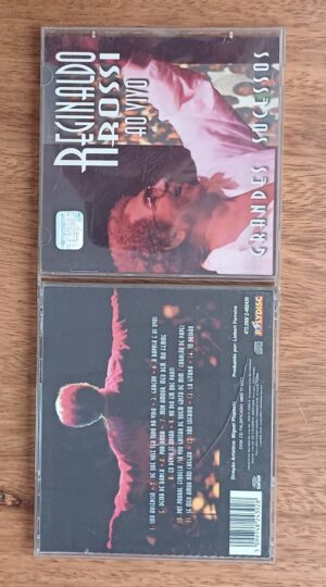 Cd Reginaldo Rossi ao vivo Grandes sucessos. Sua ausência Garçon Por amor
