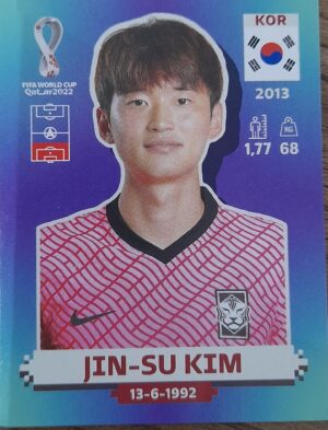 figurinha copa do mundo 2022 Coreia do sul nº11