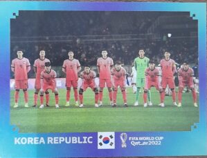 figurinha copa do mundo 2022 Coreia do sul nº3
