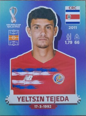 figurinha copa do mundo 2022 Costa rica nº15