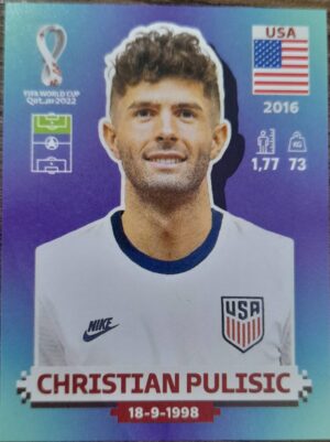 figurinha copa do mundo 2022 Estados unidos nº18