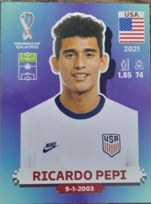 figurinha copa do mundo 2022 Estados unidos nº20