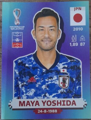 figurinha copa do mundo 2022 Japão nº11