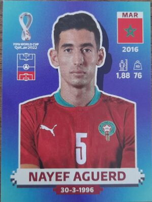 figurinha copa do mundo 2022 Marrocos nº7