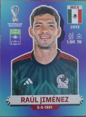 figurinha copa do mundo 2022 Mexico nº19