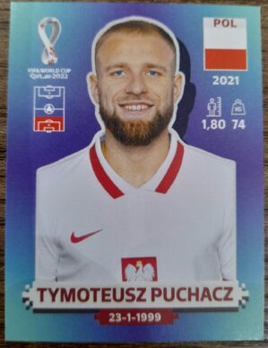 figurinha copa do mundo 2022 Polonia nº11