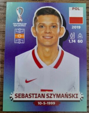 figurinha copa do mundo 2022 Polonia nº17