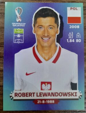 figurinha copa do mundo 2022 Polonia nº19