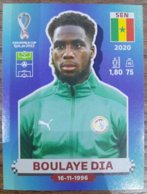 figurinha copa do mundo 2022 Senegal nº17