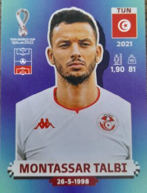 figurinha copa do mundo 2022 Tunisía nº11