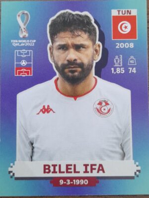 figurinha copa do mundo 2022 Tunisía nº8