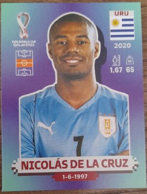 figurinha copa do mundo 2022 Uruguai nº15