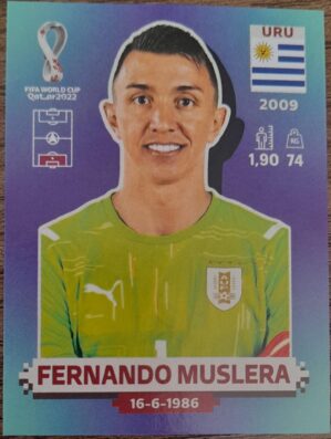 figurinha copa do mundo 2022 Uruguai nº3