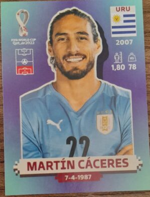 figurinha copa do mundo 2022 Uruguai nº6