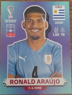 figurinha copa do mundo 2022 Uruguai nº7