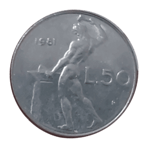 Moedas do mundo Itália Sku 2241