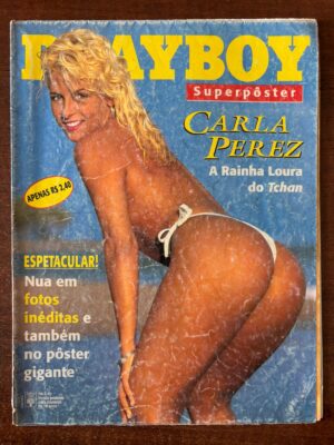 Revista Playboy Carla Perez - Superposter