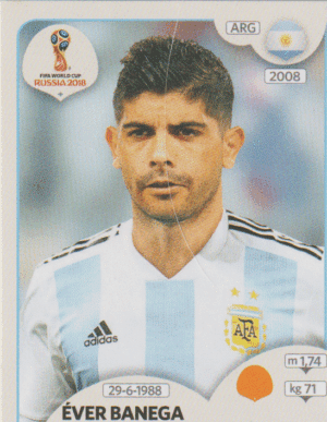 figurinha copa do mundo 2018 Argentina nº285