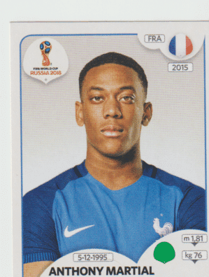 figurinha copa do mundo 2018 Austrália nº212