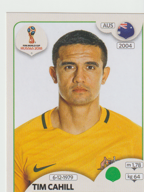 | Casa do Colecionador figurinha copa do mundo 2018 Austrália nº230