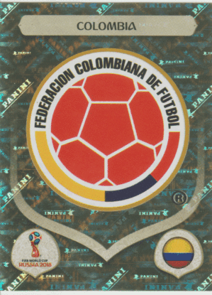 figurinha copa do mundo 2018 Colombia nº633