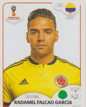figurinha copa do mundo 2018 Colombia nº649