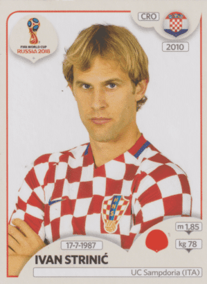figurinha copa do mundo 2018 Croácia nº319